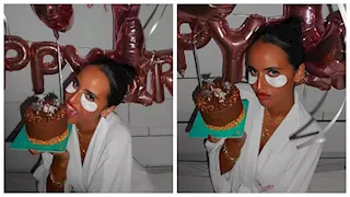 بـ"ملابس جريئة"..أمينة ابنة الفنانة نسرين أمين تحتفل بعيد ميلادها الـ 23 (صور)