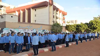 أسيوط تحتفل بافتتاح المتحف المصري الكبير بـإذاعة مدرسية موحدة بأربع لغات -فيديو وصور