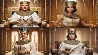 شيرين وهنا الزاهد الأبرز.. 20 صورة لنجمات الفن بالزي الفرعوني احتفالا بالمتحف الكبير