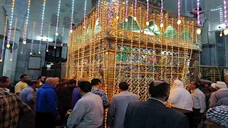 إقبال كثيف على ضريح إبراهيم الدسوقي في الليلة الختامية لمولده (صور)