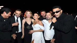 أول ظهور لـ منة شلبي وزوجها أحمد الجنايني في مناسبة عامة (صور)