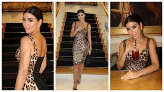 بفستان تايجر.. كارولين عزمي تخطف الأنظار من أحدث ظهور