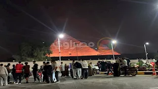 شاهد احتفالات المصريين قبل افتتاح المتحف الكبير أمام أهرامات الجيزة