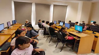 جامعة بنها تطلق المرحلة الثانية لجامعة الطفل لصقل مواهب الأطفال (صور)