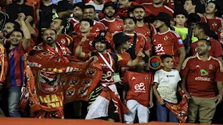 "اكسبوا".. رسالة خاصة من جماهير الأهلي للاعبي الفريق خلال مباراة كهرباء الإسماعيلية