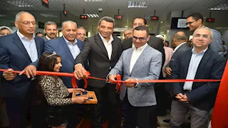 وزير الاستثمار ومحافظ السويس يفتتحان مكتب التسجيلات التجارية الجديد