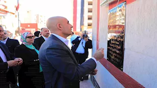 وزير التعليم يفتتح مدرسة الشهيد محمد صبحي الرسمية لغات بالإسكندرية - صور