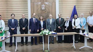 رئيس هيئة الدواء يبحث مع وفد أممي آليات توطين وسائل تنظيم الأسرة