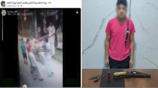 خلاف على أولوية المرور يتحول لمشاجرة بالسكاكين في حدائق القبة | فيديو