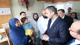 نائب وزير الصحة يتفقد عدداً من المنشآت الطبية بالدقهلية