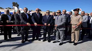 افتتاح كوبري الشهيد أمير عوض الله بالعاصمة الجديدة للقناة (صور)