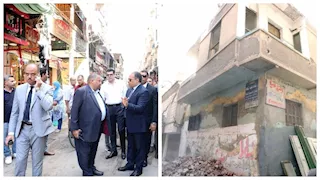 بعد انهيار منزل.. محافظ الشرقية يحيل عددا من مسؤولي حي أول للتحقيق 