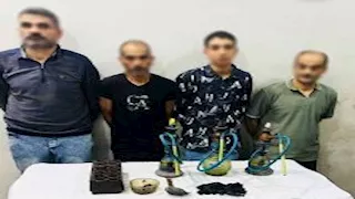 الداخلية تداهم مقهى حوله صاحب وكرًا لتعاطي المخدرات في دمياط