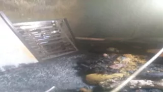 بالصور- حريق في مدرسة تعليم فني بسوهاج