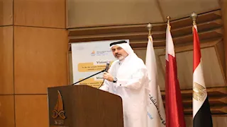 بعد انتهاء فترة عمله.. آخر زيارة للسفير القطري لمستشفى 57357 قبيل مغادرته البلاد 