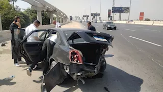 بالأسماء.. 7 مصابين في حادث مروع بجوار مقابر أخميم بسوهاج