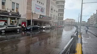 هلت بشاير الشتاء.. 30 صورة لهطول الأمطار في الإسكندرية