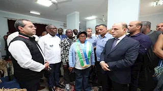 محافظ كفر الشيخ ووزراء زراعة أفارقة يتفقدون معرض أصناف الأرز بسخا (صور)