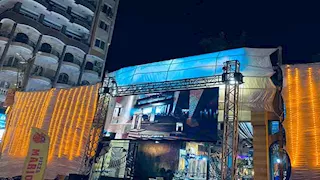 المنوفية تتزين بشاشات عرض لنقل افتتاح المتحف المصري الكبير (صور)