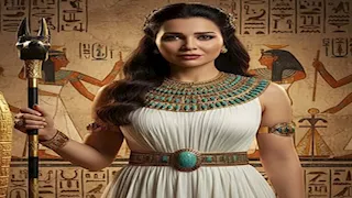 مي عز الدين بالزي الفرعوني.. والجمهور: شبه زبيدة ثروت وملكة متوجة