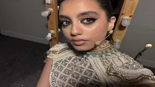 4 صور جديدة لـ ياسمينا العبد من كواليس افتتاح المتحف المصري الكبير