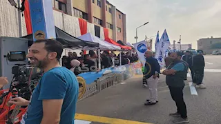 إقبال كثيف في اليوم الأول لانتخابات مجلس النواب بالمنيب- صور