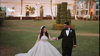 بالصور.. حفل زفاف المطربة آية عبدالله والمخرج محمد العروسي