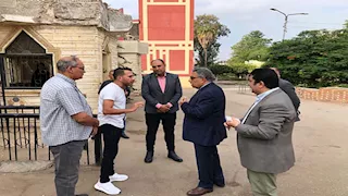 محافظ الدقهلية يتفقد تطوير حديقة شجرة الدر ويوجه بتسريع الأعمال 