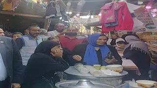 "بليلة وشعيرية".. وجبات شعبية بكرموز في أول أيام انتخابات النواب (صور)