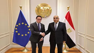 للتعاون القضائي.. وزير العدل يستقبل رئيس وكالة الاتحاد الأوروبي | صور