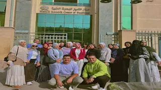 جامعة حلوان التكنولوجية الدولية تنظم زيارة طلابية علمية للمركز القومي للبحوث