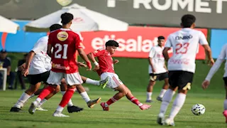 "سيطرة حمراء".. 15 صورة من فوز شباب الأهلي على الزمالك في بطولة الجمهورية