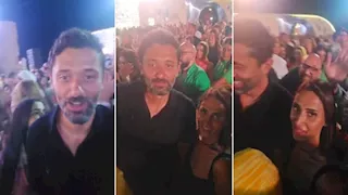 آخر ظهور جمع كريم محمود عبدالعزيز وآن الرفاعي قبل الانفصال (فيديو)