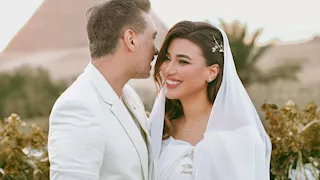 الصور الأولى.. حفل زفاف الفنانة هايدي موسى 