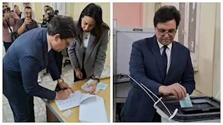 وزير الثقافة يدلي بصوته في انتخابات مجلس النواب 2025 بالجيزة