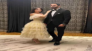 أول تعليق من عريس مي عز الدين بعد زواجهما