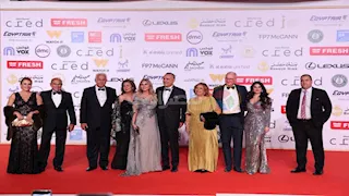 عمرو الليثي وأحمد مجدي على السجادة الحمراء في افتتاح مهرجان القاهرة السينمائي