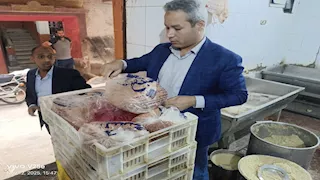 لاستخدامها في منتجات غذائية.. ضبط 2.5 طن لحوم ودواجن منتهية الصلاحية بشبرا الخيمة 