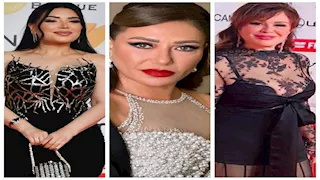 فساتين مُبهرة.. نجمات تألقن باللون "البورجندي" في مهرجان القاهرة 