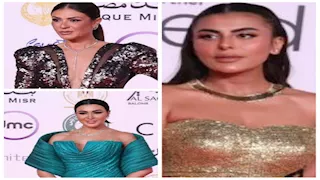 ملفتة ومكشوفة.. أجرأ إطلالات النجمات في مهرجان القاهرة  