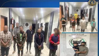 ضبط 11 متهمًا استغلوا 9 أطفال في التسول