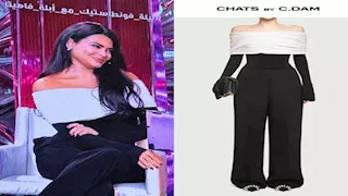 أسماء جلال تشعل الحلقة الأولى من “ليلة فانتاستيك”.. وهذا هو سعر إطلالتها مع أبلة فاهيتا