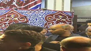 8 صور لحضور شيكابالا عزاء الراحل محمد صبري لاعب الزمالك السابق