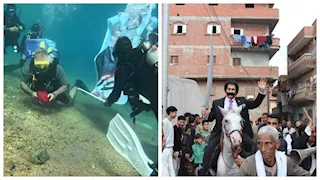 من الحصان إلى أعماق البحار.. دعاية لمرشحي النواب تُثير الجدل بالمحافظات (فيديو وصور)