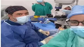 جراحة دقيقة تنقذ عين طفلة من إصابة معقدة برمد المنصورة