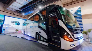 حافلة ركاب "صناعة مصرية" تظهر لأول مرة في معرض  TransMEA بـ 2025