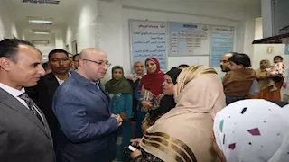 محافظ بني سويف يتفقد قرية الدوالطة ويتابع مستوى الخدمات بالوحدة الصحية