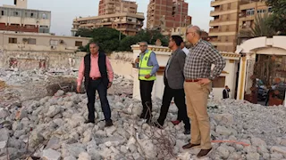 محافظ القليوبية يتابع إنشاء المرحلة (د) من "ممشى أهل مصر" ببنها