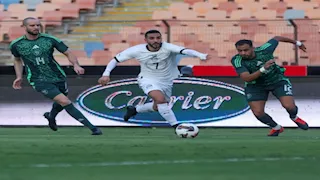 التعادل يحسم مباراة منتخب مصر الثاني والجزائر الودية