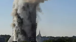 كرواتيا:حريق يلتهم برج فييسنك التاريخي في زغرب